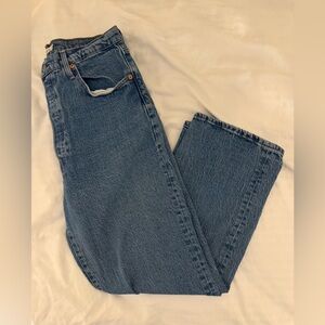 Levi's Blue Straight Leg Women's Jeans